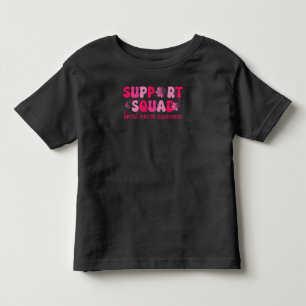 Breast Cancer Support Squad Breast Cancer Fighter Toddler T-Shirt