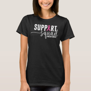 Breast Cancer Support Squad Cancer Survivor Mum T-Shirt