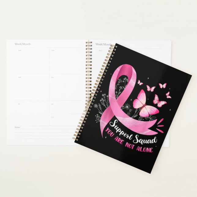 Breast Cancer Support Squad You Are Not Alone Planner (Display)