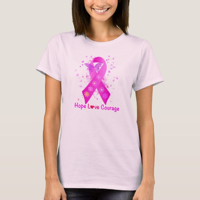 Breast Cancer Support T-Shirt (Front)