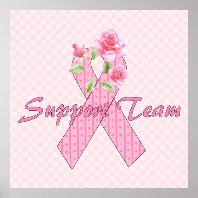Breast Cancer Support Team Poster (Front)