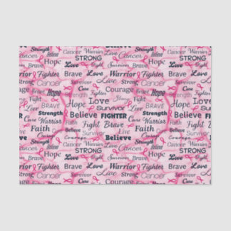 Breast Cancer Survivor Awareness Tissue Paper