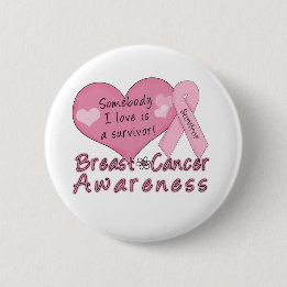 Breast Cancer Survivor Button