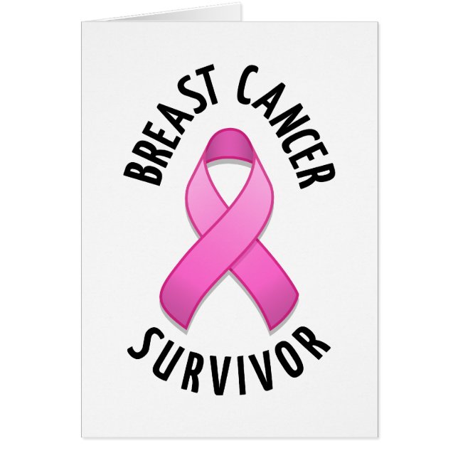 Breast Cancer Survivor Card (Front)