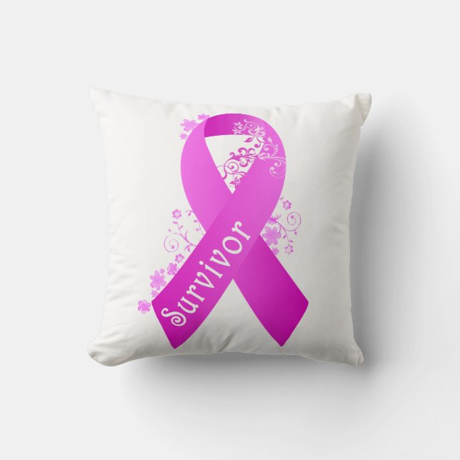 Breast Cancer Survivor Cushion (Front)