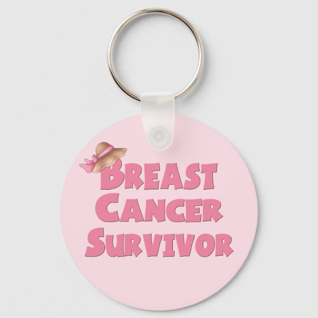 Breast Cancer Survivor Key Ring (Front)