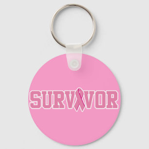 Breast Cancer Survivor Key Ring