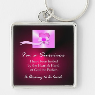 Breast Cancer Survivor Key Ring