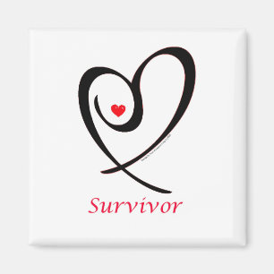 Breast Cancer Survivor logo by 3x artist Magnet