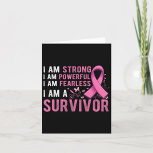 Breast Cancer Survivor Month Support Breast Cancer Card