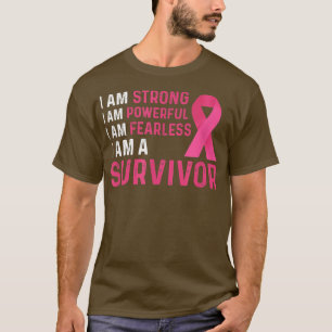 Breast Cancer Survivor Month Support Breast Cancer T-Shirt