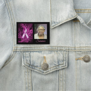 Breast Cancer Survivor Name Tag