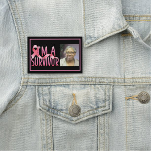 Breast Cancer Survivor Name Tag