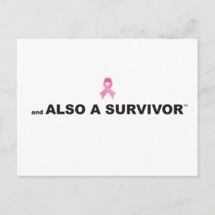 Breast Cancer Survivor Postcard