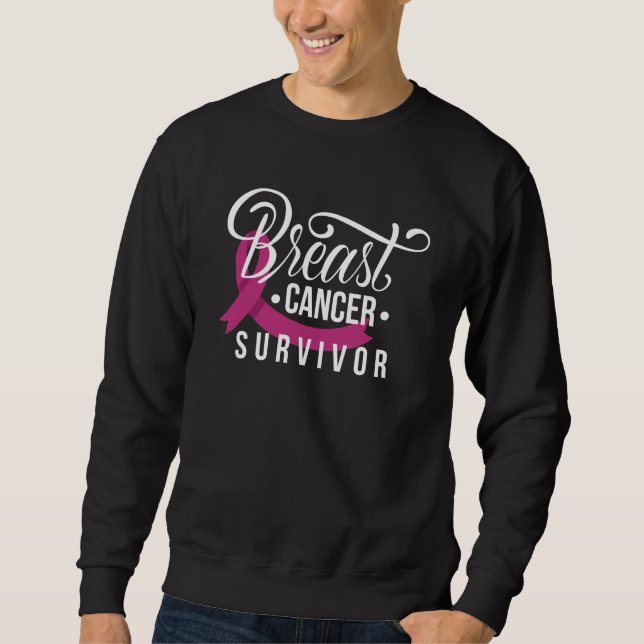 Breast Cancer Survivor Sweatshirt (Front)