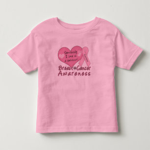 Breast Cancer Survivor Toddler Long Sleeve T-Shirt