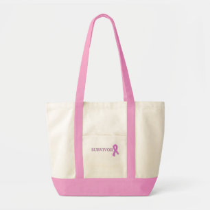 Breast Cancer Survivor Tote Bag