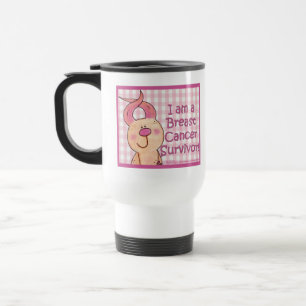 Breast Cancer Survivor Travel Mug