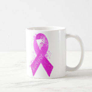 Breast Cancer Survivor Vintage Coffee Mug