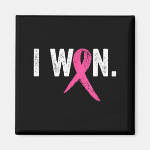 Breast Cancer Survivor Won Breast Cancer Awareness Magnet