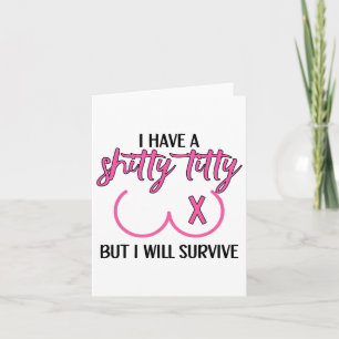 Breast Cancer Tees Card