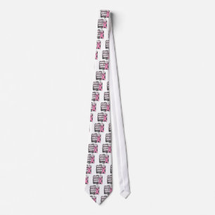 Breast Cancer Tough Men Wear A Ribbon Tie