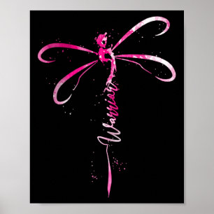 Breast Cancer Warrior Breast Cancer Awareness Drag Poster