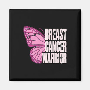 Breast Cancer Warrior Butterfly Breast Cancer Awar Magnet