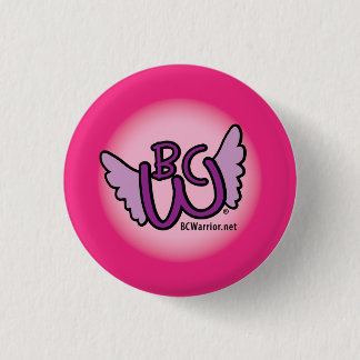 Breast Cancer Warrior Button