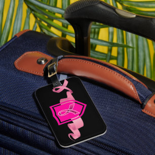 Breast Cancer Warrior  Luggage Tag