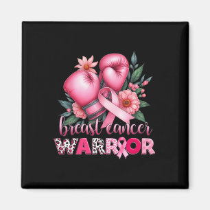 Breast Cancer Warrior Pink Breast Cancer Awareness Magnet