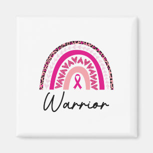 Breast Cancer Warrior Pink Breast Cancer Awareness Magnet