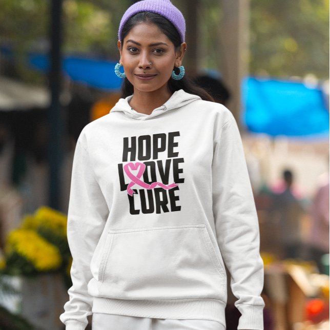 Breast Cancer Warrior Pink Ribbon Survivor Fighter Hoodie (Creator Uploaded)