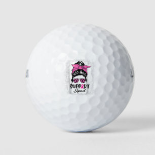 Breast Cancer Warrior Support Squad Breast Cancer Golf Balls