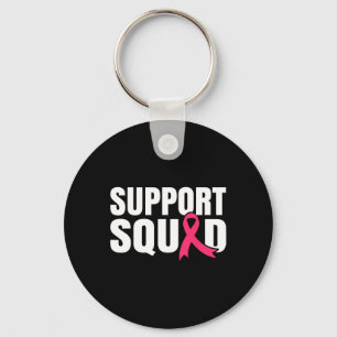 Breast Cancer Warrior Support Squad Breast Cancer Key Ring