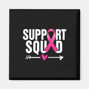 Breast Cancer Warrior Support Squad Breast Cancer  Magnet