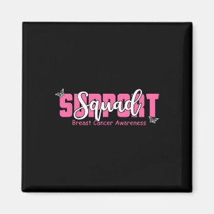 Breast Cancer Warrior Support Squad Breast Cancer Magnet