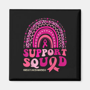 Breast Cancer Warrior Support Squad Breast Cancer Magnet