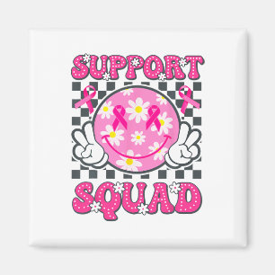 Breast Cancer Warrior Support Squad Breast Cancer  Magnet