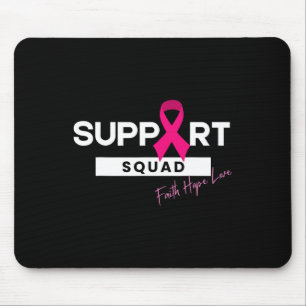Breast Cancer Warrior Support Squad Breast Cancer Mouse Pad