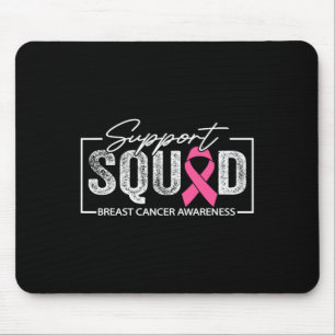 Breast Cancer Warrior Support Squad Breast Cancer Mouse Pad