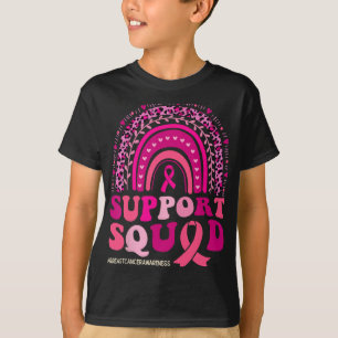 Breast Cancer Warrior Support Squad Breast Cancer T-Shirt