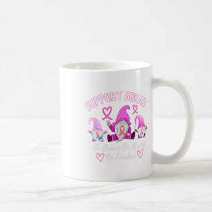 Breast Cancer Warrior Support Squad Pink Ribbon Fo Coffee Mug