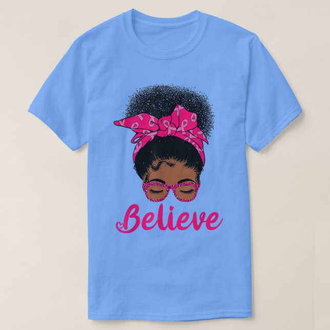 Breast Cancer Warrior T Awareness Tee Support Beli (Design Front)