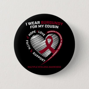 Breast Cancer Warrior Who Is Covered By The Blood 6 Cm Round Badge