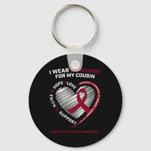 Breast Cancer Warrior Who Is Covered By The Blood  Key Ring