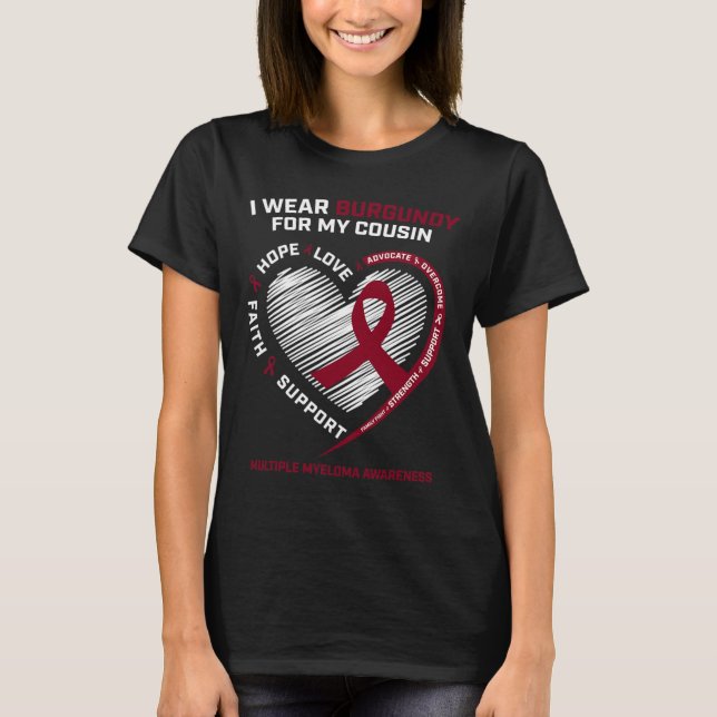 Breast Cancer Warrior Who Is Covered By The Blood  T-Shirt (Front)