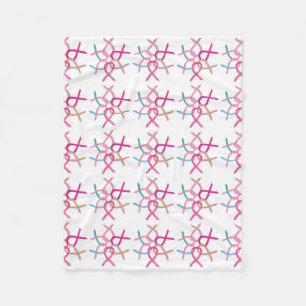 Breast Cancers Awareness Ribbons Chemo Blanket