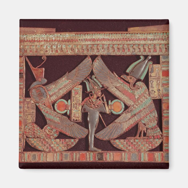 Breast plate depicting Osiris, god of Magnet (Front)