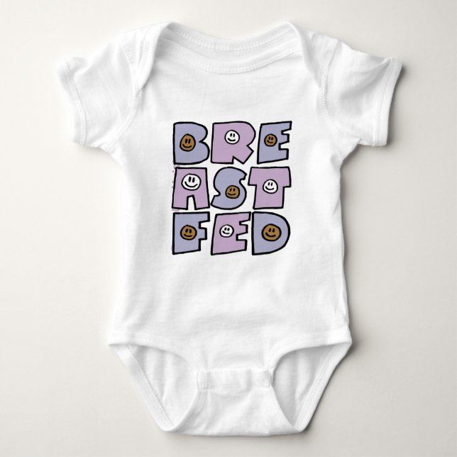Breastfed Baby Bodysuit (Front)